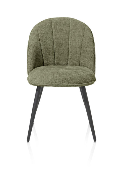 Chaise Rembourrée Vert | Arcade