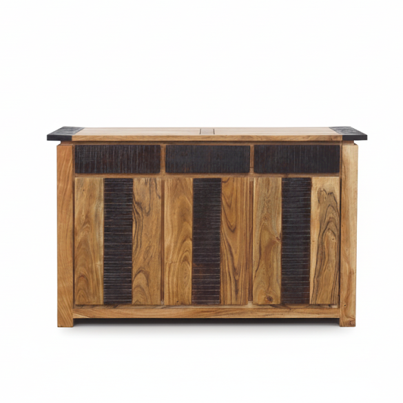 Buffet 3 Portes 3 Tiroirs | Acacia Moon