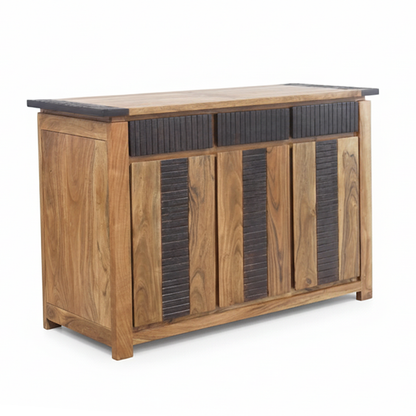 Buffet 3 Portes 3 Tiroirs | Acacia Moon