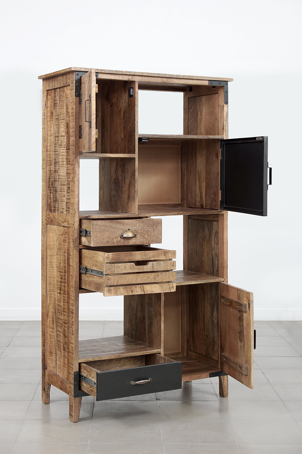 Bibliothèque à tiroirs | Manguier Farm II