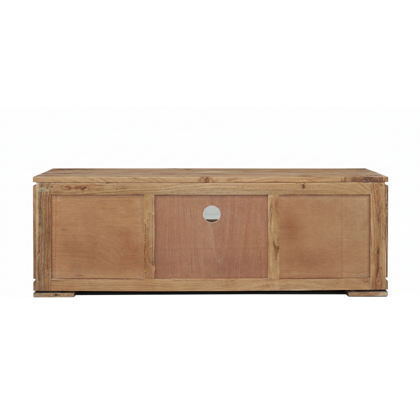 Mueble de TV de madera tallada bicolor 160 2P 1T | Acacia Maya