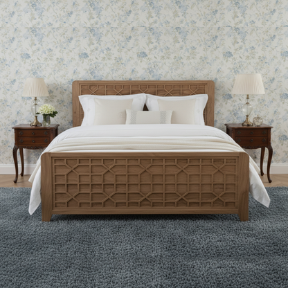 Cama queen size 160x200 cm | Acacia Punjab-II