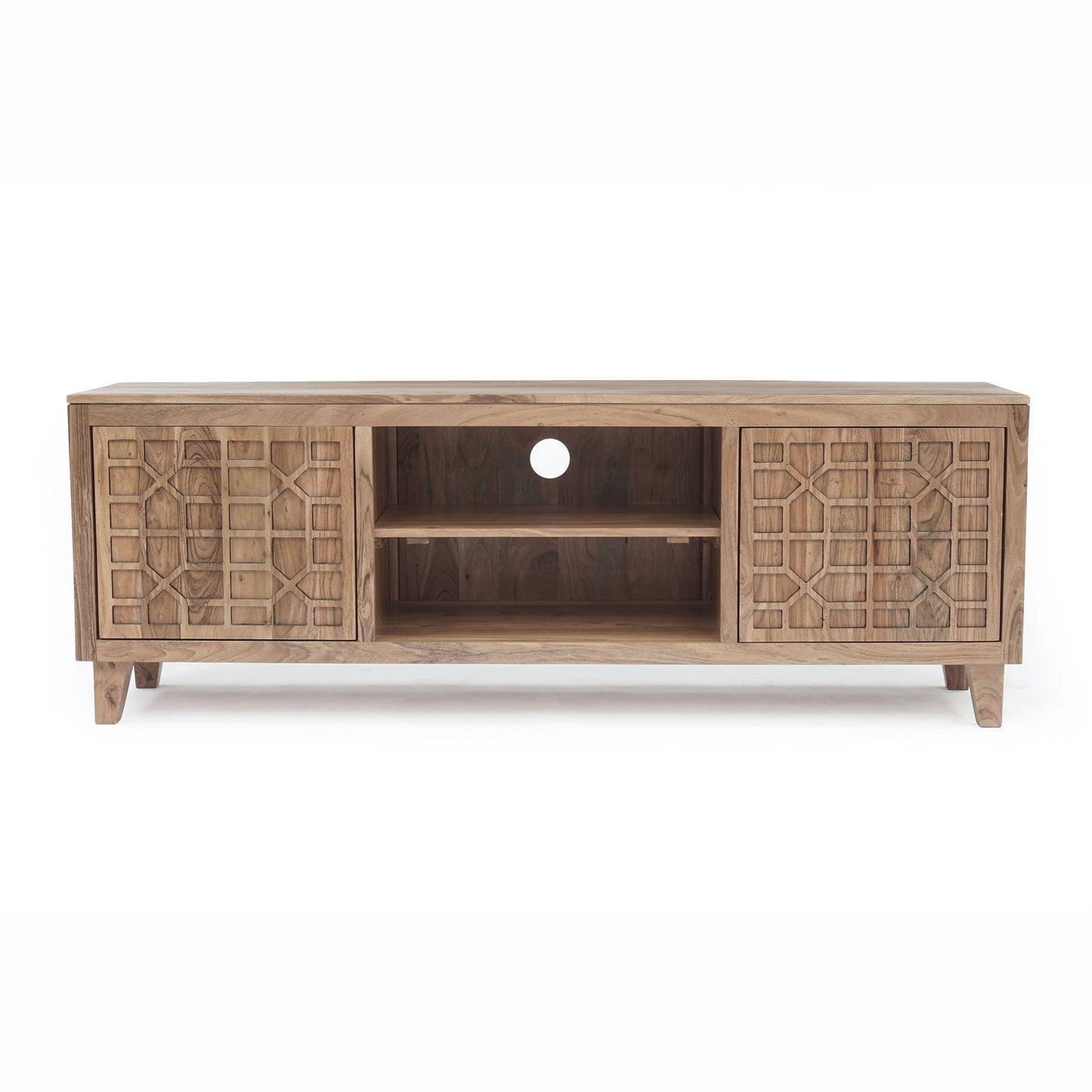 Armário de TV de 2 portas | Acacia Punjab-II