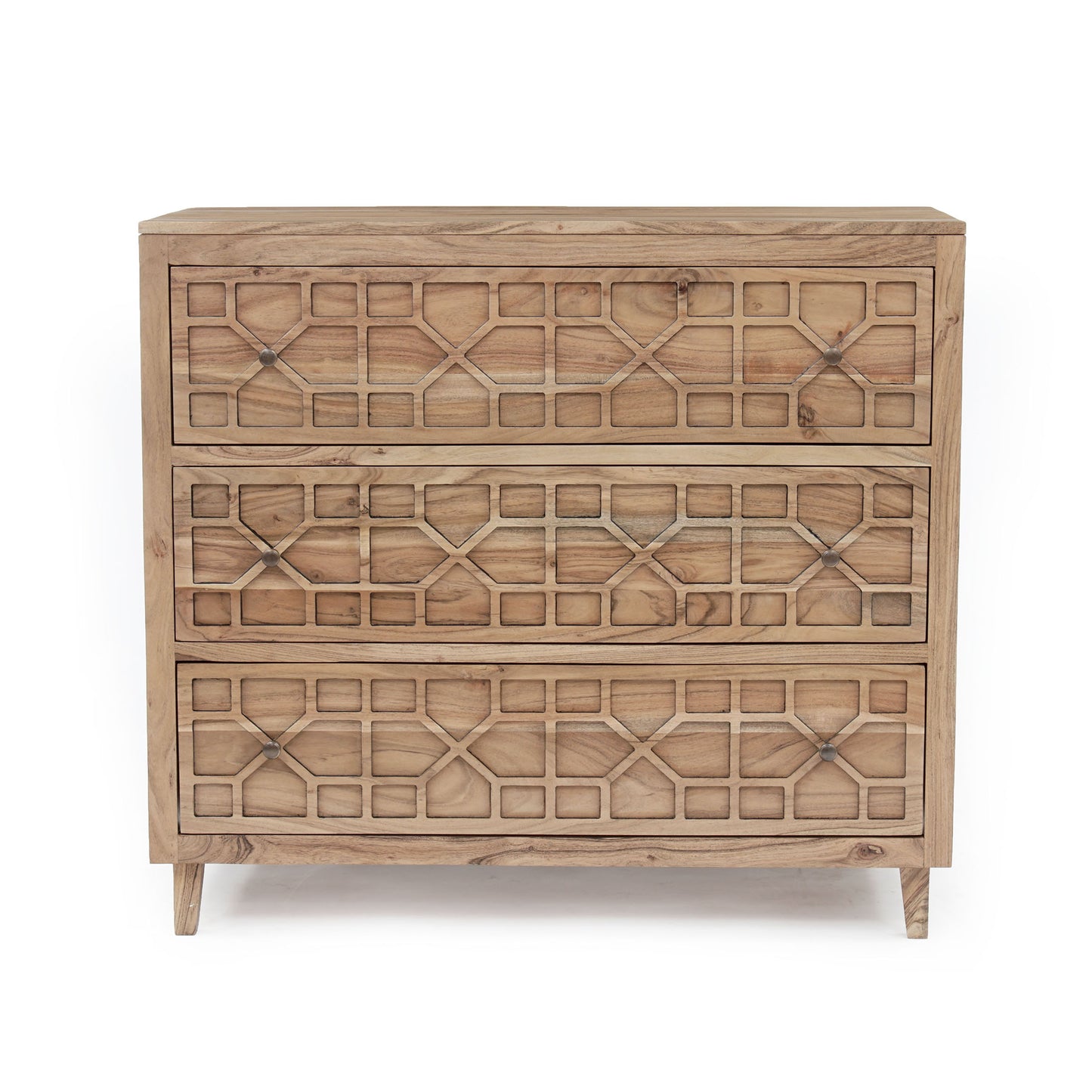 Cômoda com 3 gavetas | Acacia Punjab-II