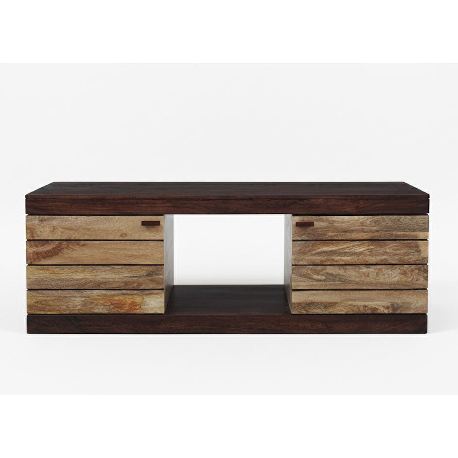 Suporte de TV de madeira bicolor | Herods Mango