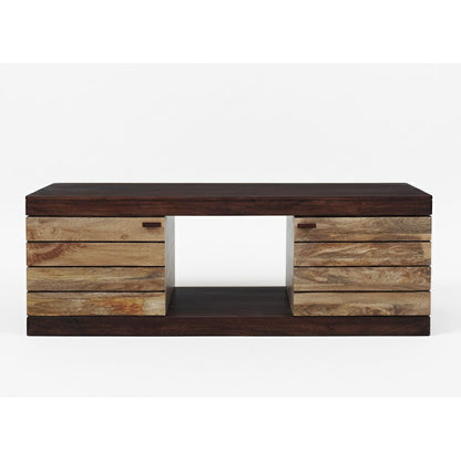 Suporte de TV de madeira bicolor | Herods Mango