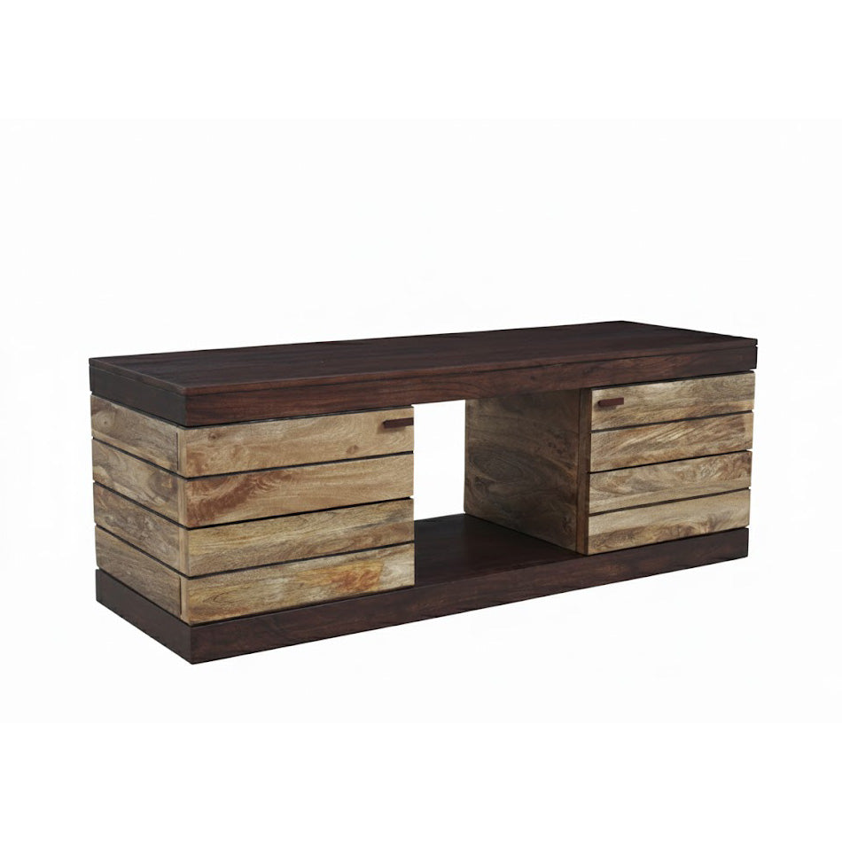 Suporte de TV de madeira bicolor | Herods Mango