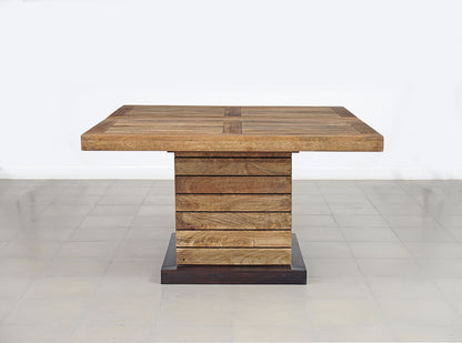 Table à manger carrée - Rallonge centrale | Manguier Herods