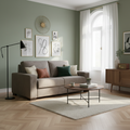 Sofá reclinable eléctrico de 2 plazas con chaise longue | Gwalior