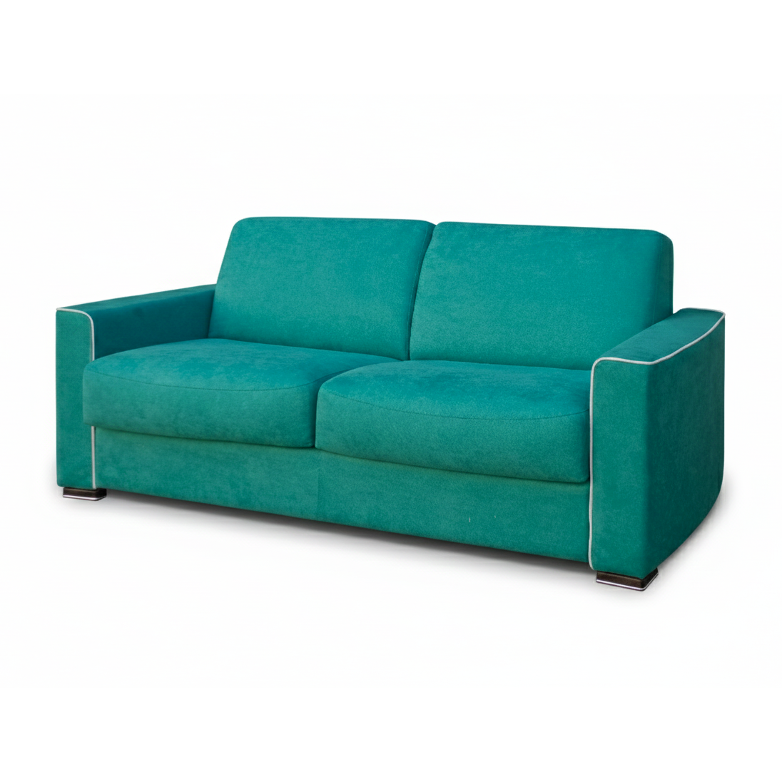 Canapé Convertible 2 places  Bleu | Vivo