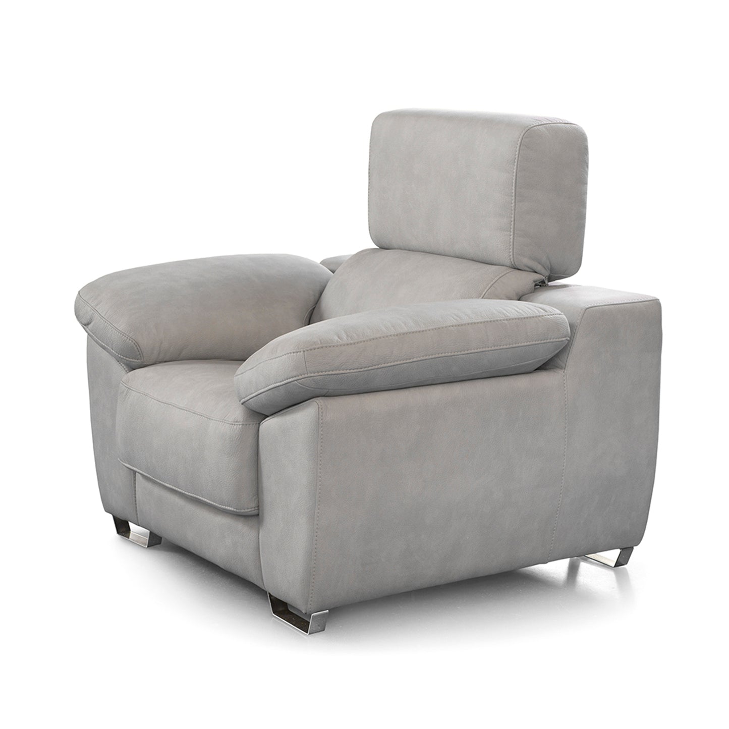 Sofá reclinável elétrico de 2 lugares com chaise longue | Gwalior