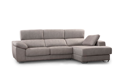 Canapé coulissante 2 places avec chaise longue | Portland