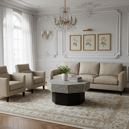 Table basse hexagonale | Offre M&M