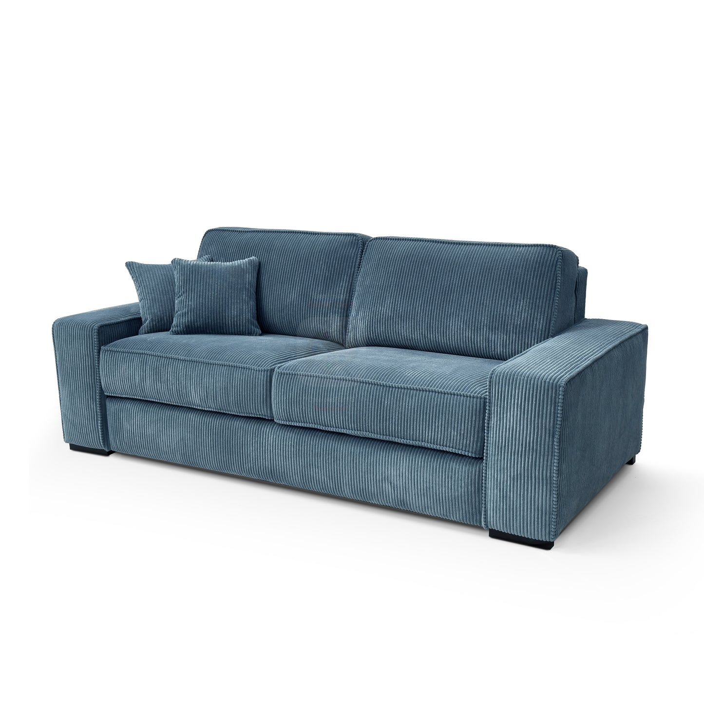 Canapé-lit 3 places bleu | Etoile