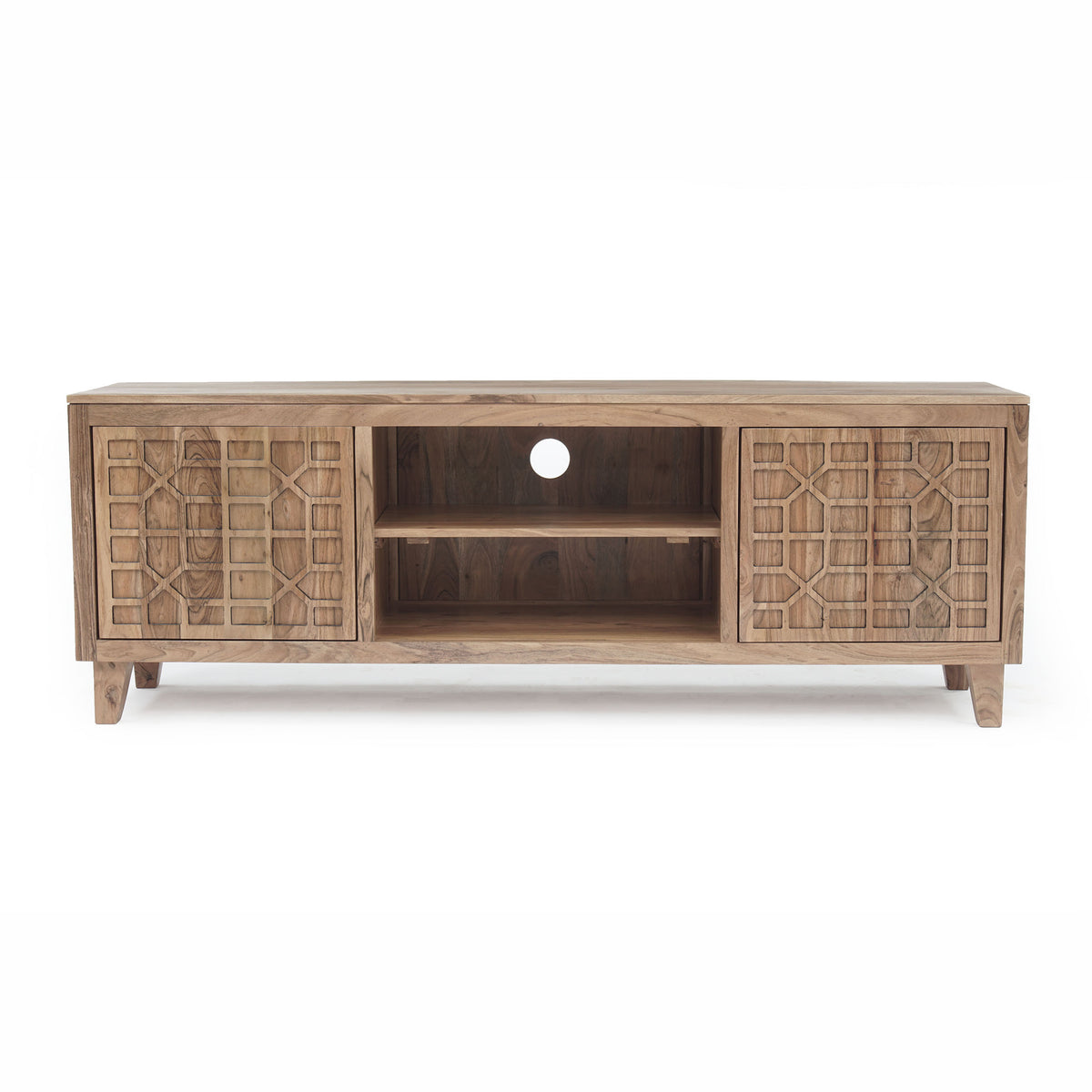 Armário de TV de 2 portas | Acacia Punjab-II