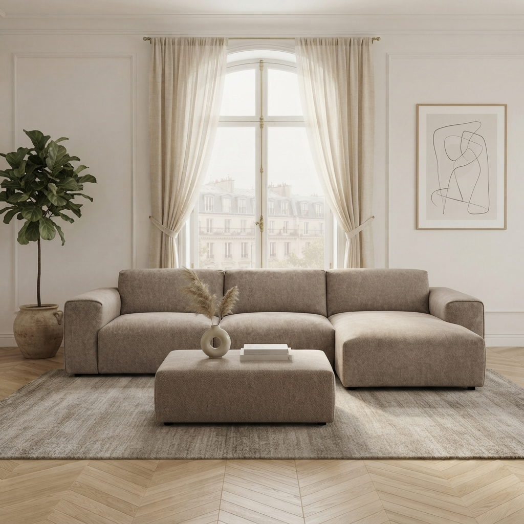 Canape 2 places + chaiselongue - ASPEN