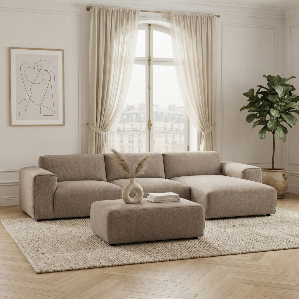 Canape 2 places + chaiselongue - ASPEN