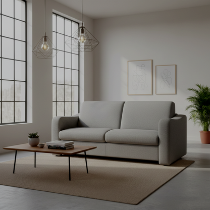 Canapé 3 places convertible gris | Imperial