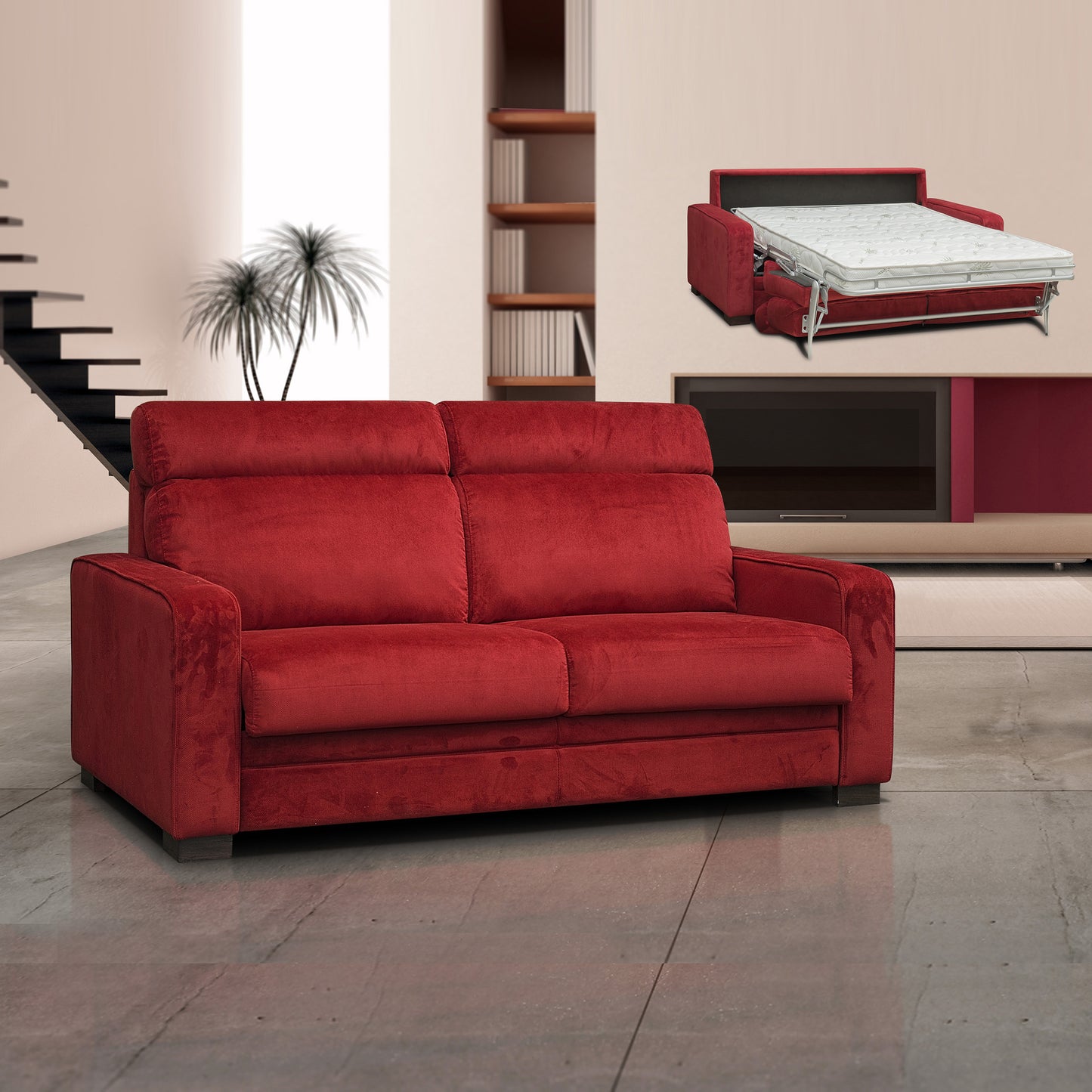 Canapé 2 places convertible | Jardin