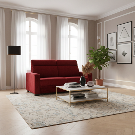 Canapé 3 places convertible | Jardin