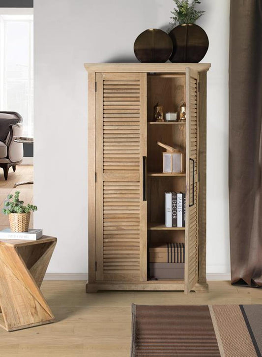 Armoire à 2 portes | Bois de manguier | Paran II