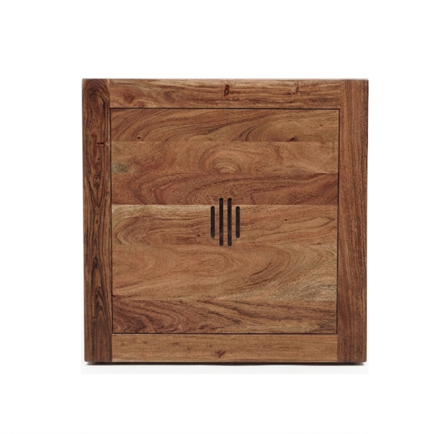 Petite table à manger carrée allonge 70 miel | Acacia Gordon