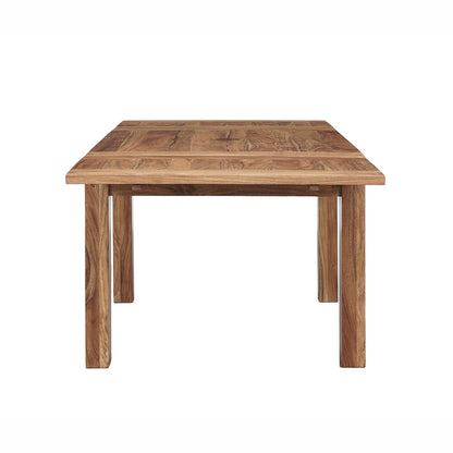 Mesa de jantar quadrada pequena extensível 70 | Acacia Gordon