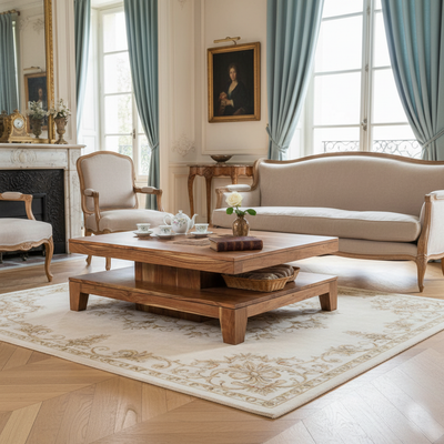 Petite table basse rectangulaire | Acacia Kavish II
