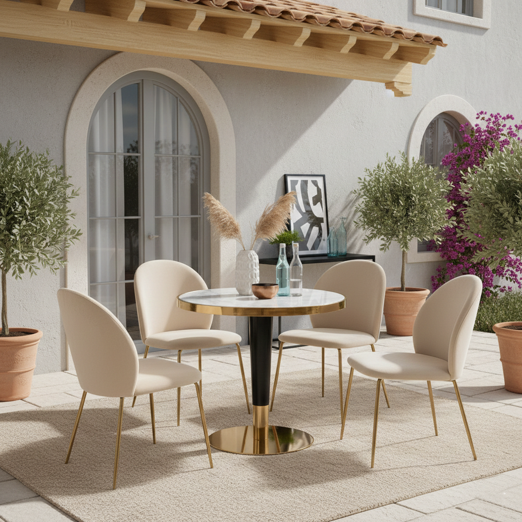 Table a diner Osteria ronde 80Ø