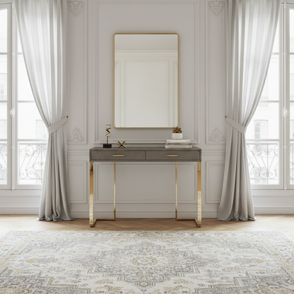 Table Marie-Lou 2-laden (or)