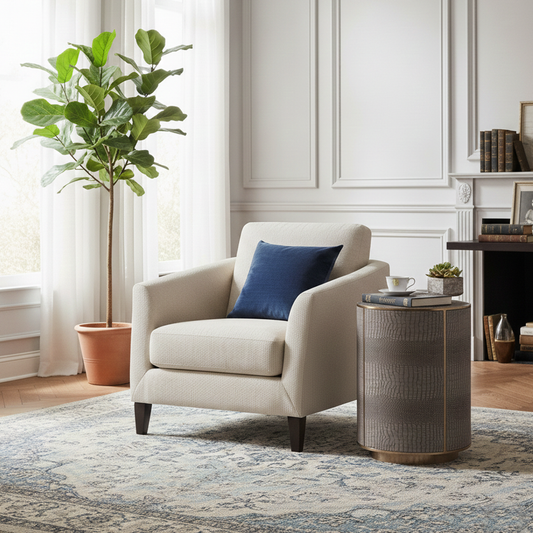 Bijzettafel Classio 45,5Ø  (brossé or)