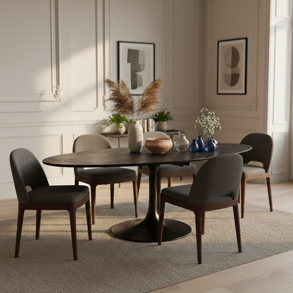 Mesa de comedor ovalada Blax 230x100