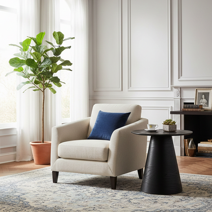 Bijzettafel Blax 58,5Ø (preto)