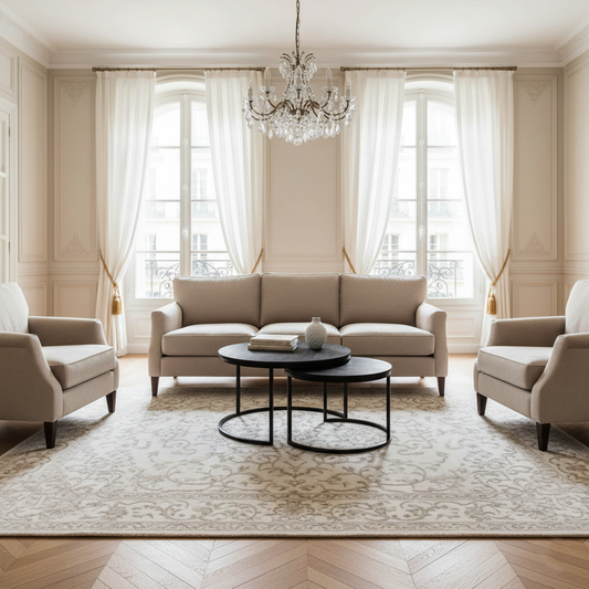 Table basse Catana set van 2  (noir)