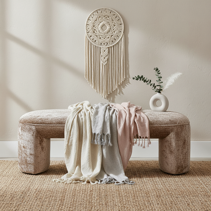 Sofá Fargo de chenilla color topo (Bergen 104 de chenilla color topo)