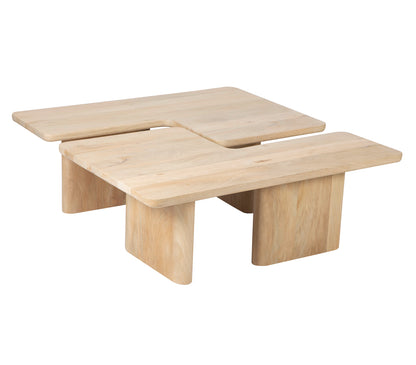 Set de 2 mesas de centro 110x70 cm natural | Ariel II