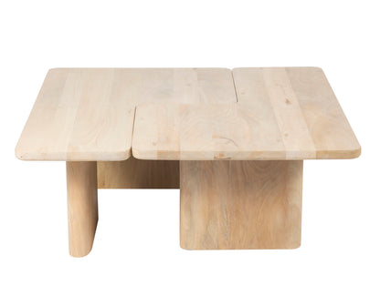 Set de 2 mesas de centro 110x70 cm natural | Ariel II