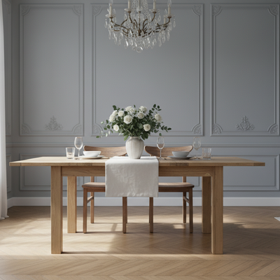 Table Repas Rect All. 132X81 | Acacia Urban