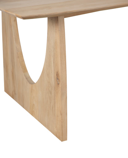 Mesa de jantar 200x100 em madeira maciça de mangueira | Dali