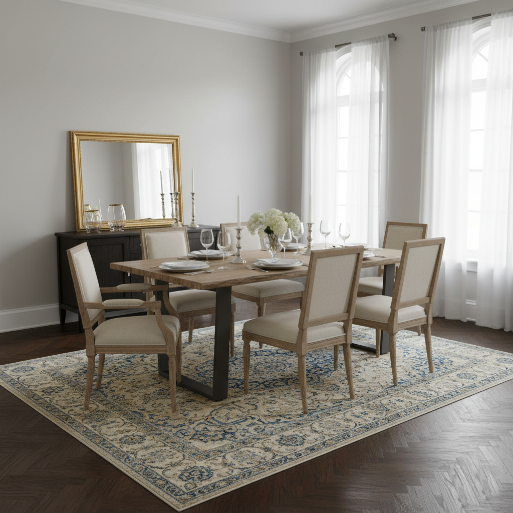 Mesa de comedor de acacia maciza de 240 cm | Acacia Forest