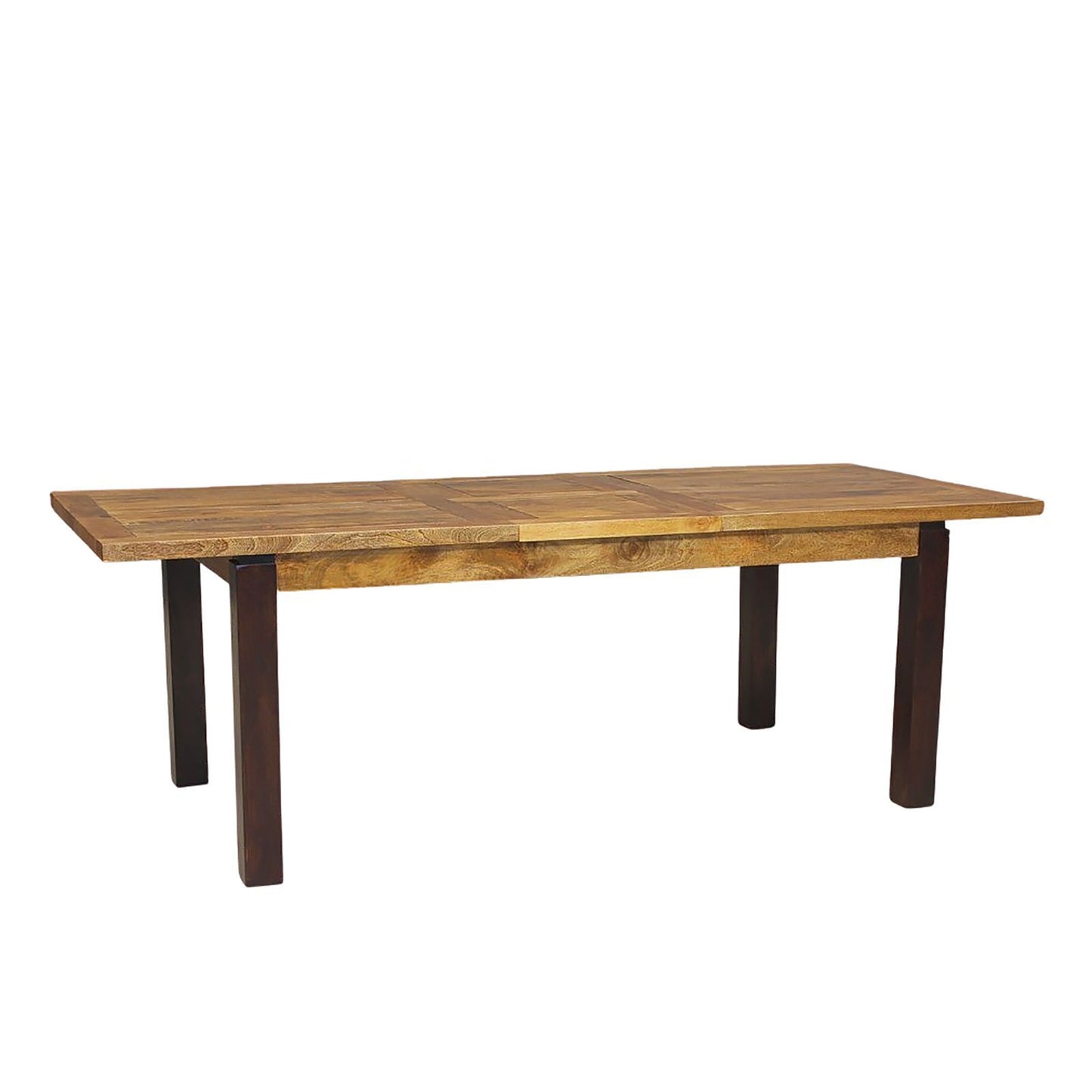 Mesa de jantar retangular 180 cm - Extensão central | Madeira de manga Herods