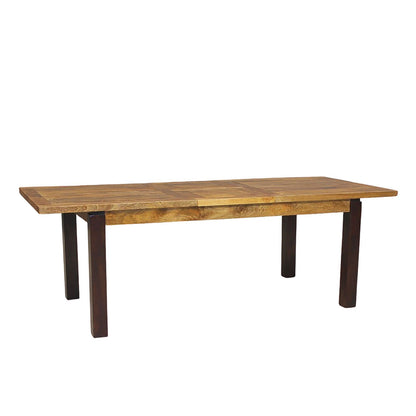 Mesa de jantar retangular 180 cm - Extensão central | Madeira de manga Herods