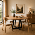 Mesa de jantar redonda 135 cm | Omer