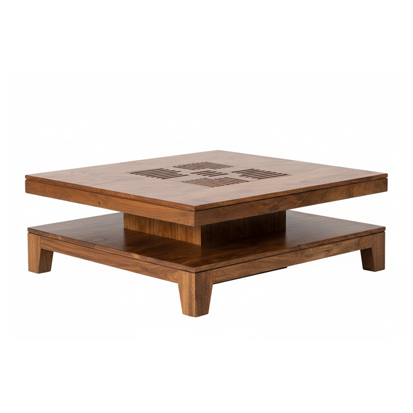 Table basse 110x110 cm | Acacia Kavish II
