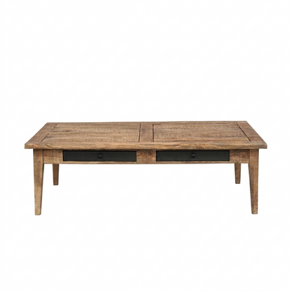 Table basse 4 tiroirs | Manguier Farm II