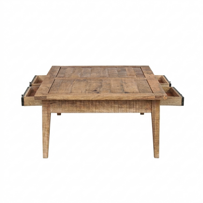 Table basse 4 tiroirs | Manguier Farm II