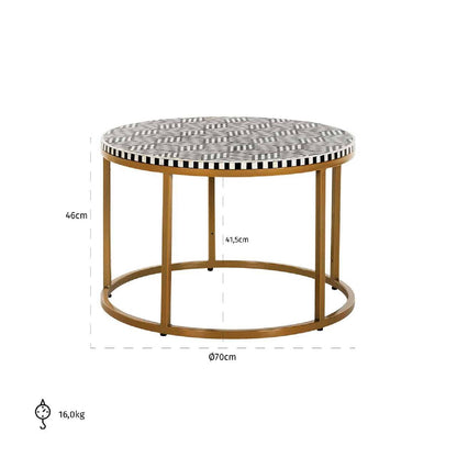 Mesa de centro Bliss 70Ø