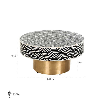 Mesa de centro Bliss 90Ø