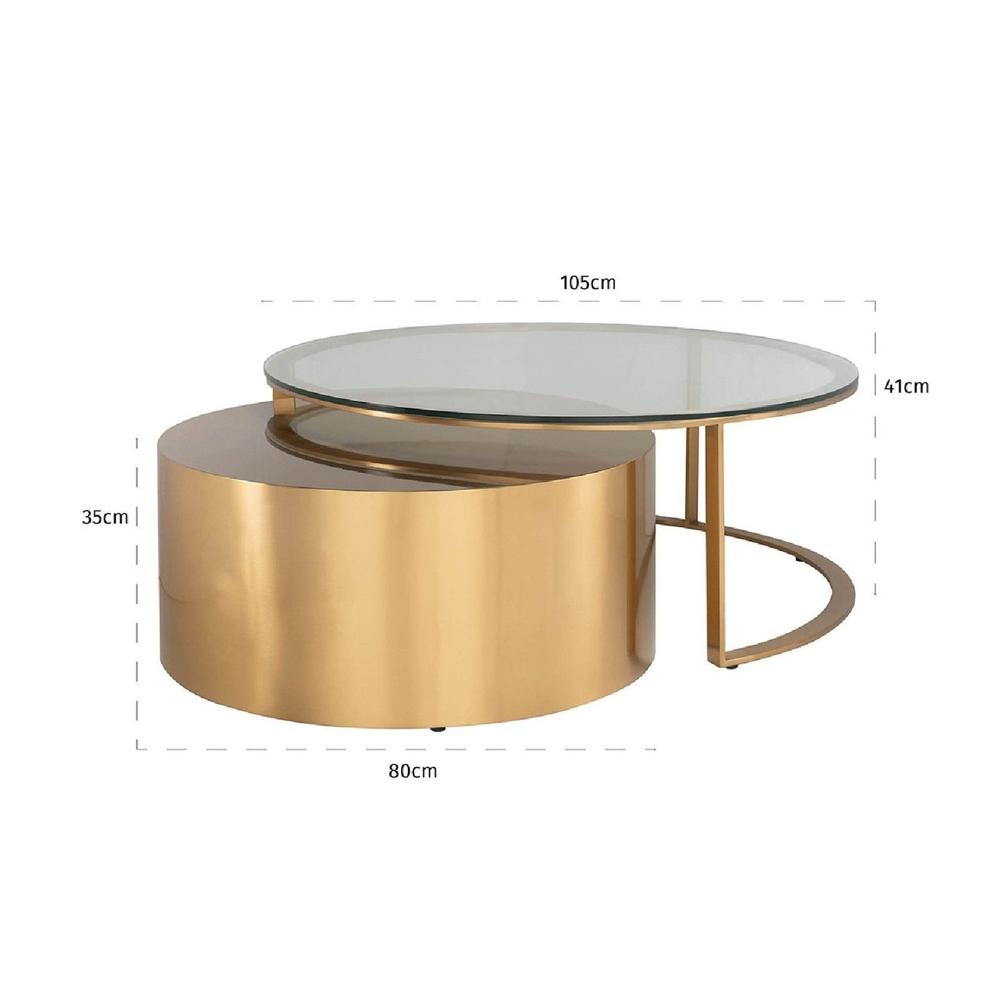 Table basse Orlan set de2