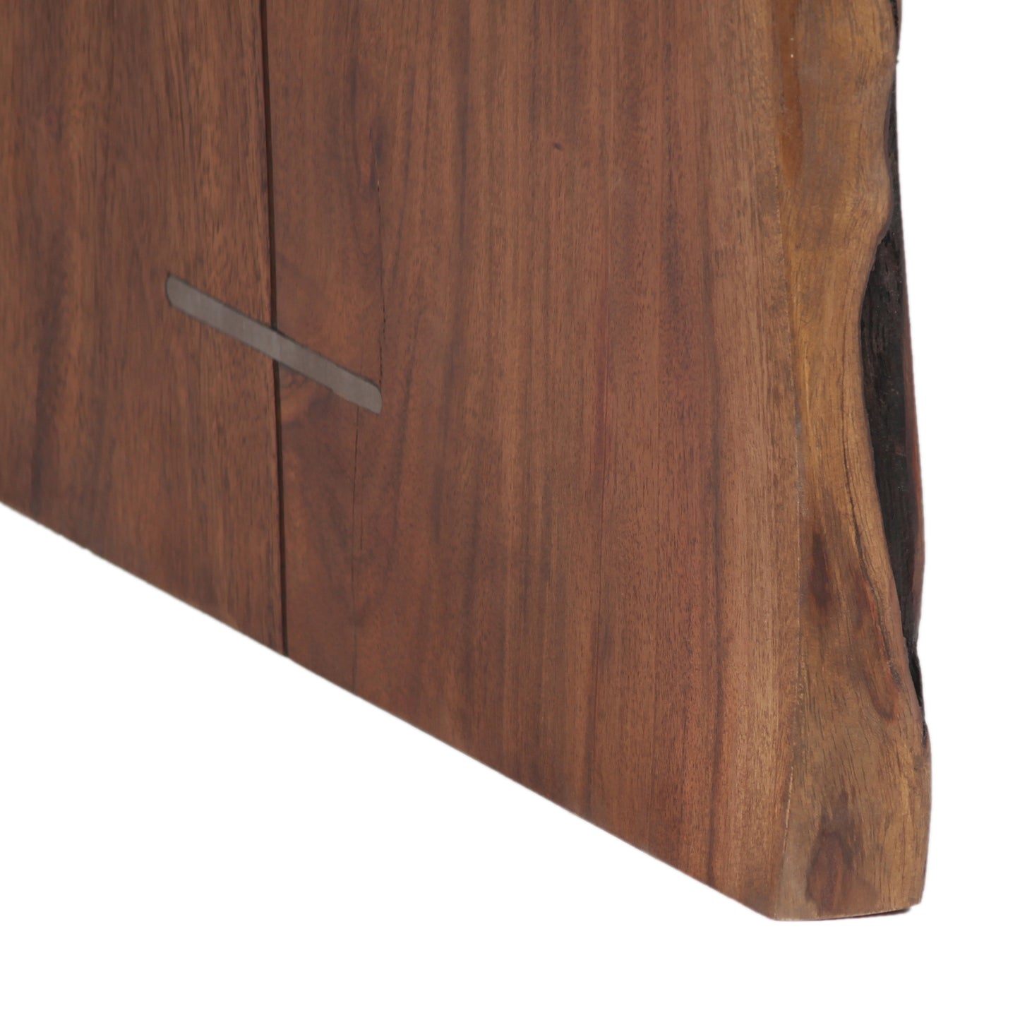 Mesa de centro com rebordo natural | Acácia Sansur